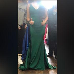 Jessica Angel 347 Dress NWT in Hunter Green